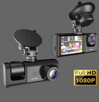 Dash Cam w/ Night Vision & 2" 1080P Screen